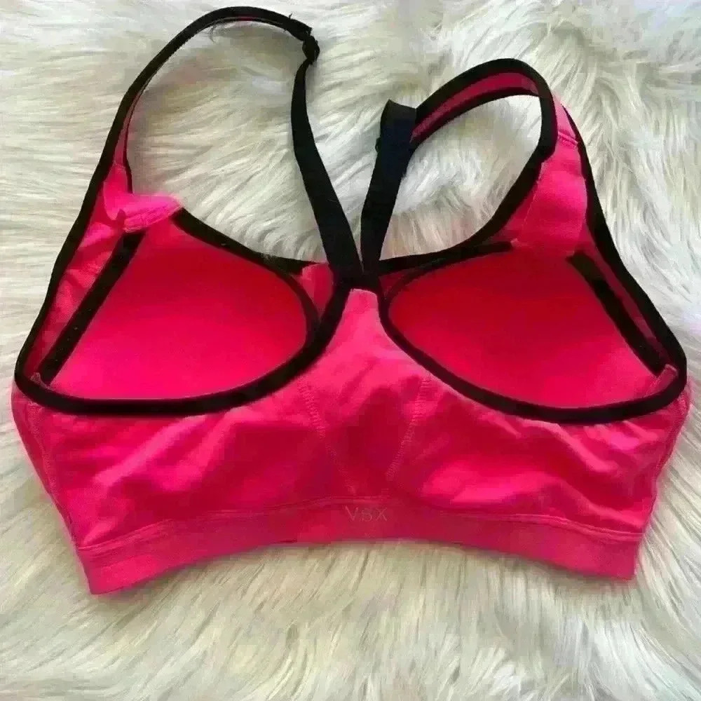 Victoria's Secret Sport VSX Underwire Front Zip Sports Bra 32C - Picture 2 of 8